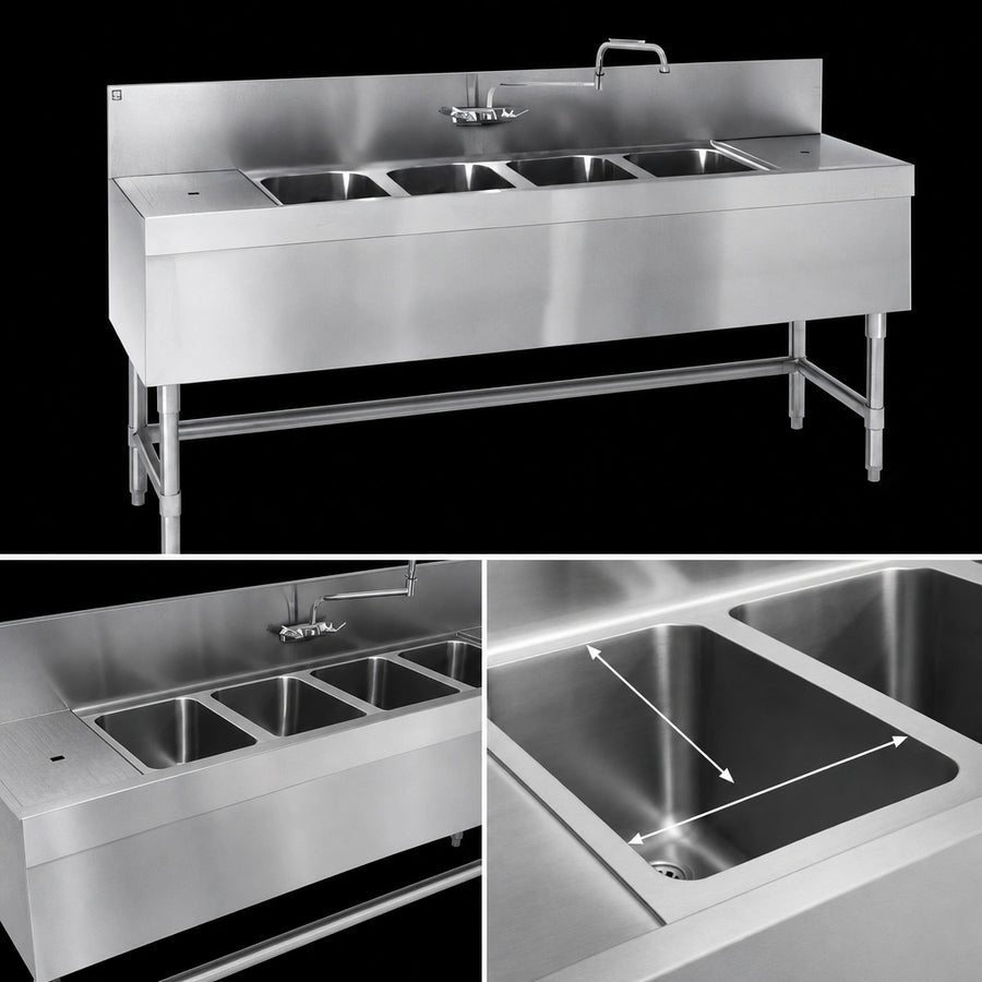 Four Compartment Sink Design