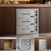 Thumbnail image #3 for RedHots DWW-3BI-240 Built-In 3-Drawer Warming Drawer