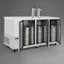Thumbnail image #4 for Atosa 3-Door Self-Contained Direct Draw Draft Beer Cooler, 4 Half-Barrel Capacity, Stainless Steel