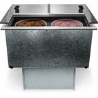 Thumbnail image #3 for Delfield N225P-LK Drop-In Ice Cream Dipping Freezer, 6-Gallon, Self-Contained, Stainless Steel, Hinged Solid Cover