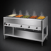 Thumbnail image #3 for Vollrath ServeWell® 5-Well Hot Food Table with Open Shelf Base, 76