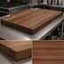 Thumbnail image #3 for Boos Block American Black Walnut Edge Grain Kitchen Countertop, 36 x 32 x 3 Inch, Flat, Penetrating Oil Finish