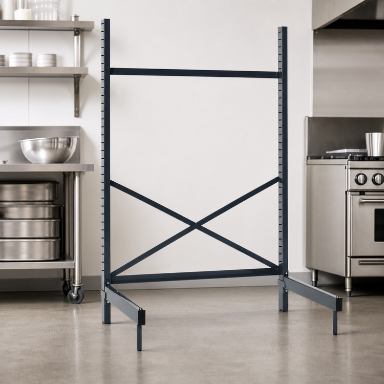Product image #3 for Metro SmartLever 24" x 24" Cantilevered Shelving Base Kit, 86-3/8" High