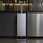 Thumbnail image #4 for Summit Commercial SBC15WK 15-Inch Built-In/Freestanding Draft Wine Dispenser, 2.9 Cu. Ft., Single Faucet Tower, 1/6 Keg Capacity