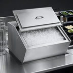 Thumbnail image #3 for Delfield 240 Drop-In Ice Chest with Lift-Off Cover, 75 lb Flaked Ice Capacity, Stainless Steel