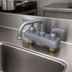 Thumbnail image #3 for T&S Brass B-1110-M Deck-Mounted Workboard Faucet, 4-Inch Centers, Low-Lead