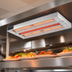 Thumbnail image #3 for Hatco Glo-Ray® 96-Inch Double Unlighted Infrared Strip Heater, Aluminum, 3.45 kW
