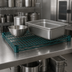 Thumbnail image #4 for Advance Tabco Special Value Series 36 Inch x 24 Inch Heavy Duty Green Epoxy Coated Wire Shelf