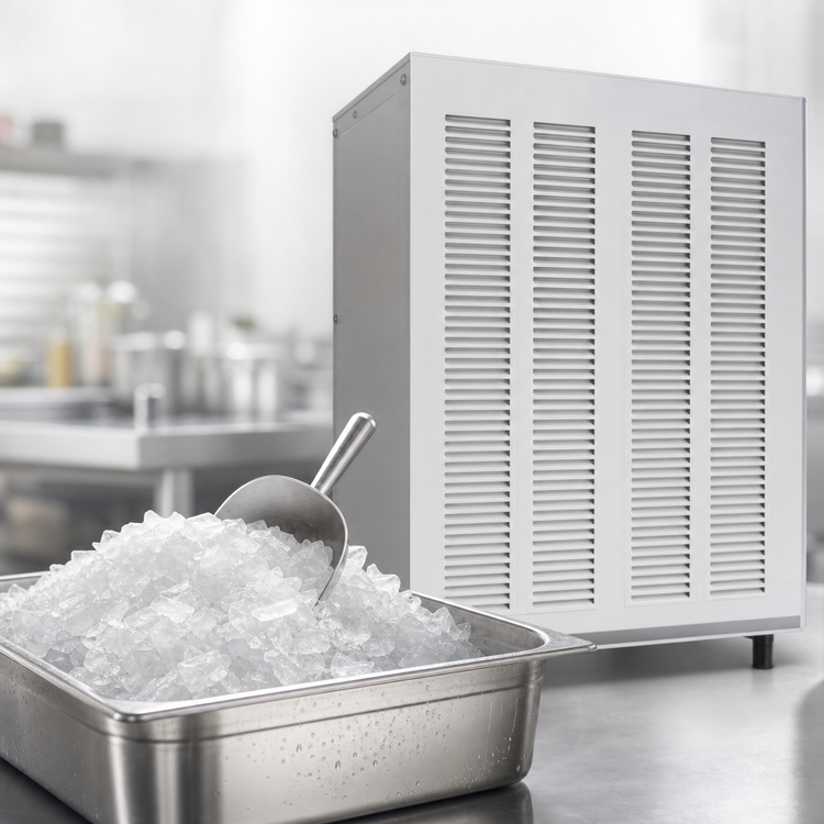 Product image #4 for Ice-O-Matic MFI1256R Remote Air-Cooled Flake Ice Maker, Approx. 1,054 lb/Day