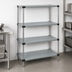 Thumbnail image #3 for Quantum 4-Shelf Solid Stainless Steel Shelving Starter Kit, 48