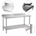 Thumbnail image #3 for Spec-Master Stainless Steel Work Table with 4-1/2