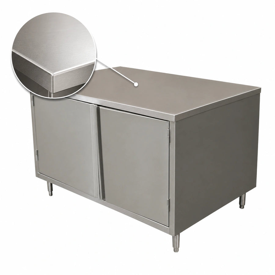 14-Gauge Stainless Steel Top