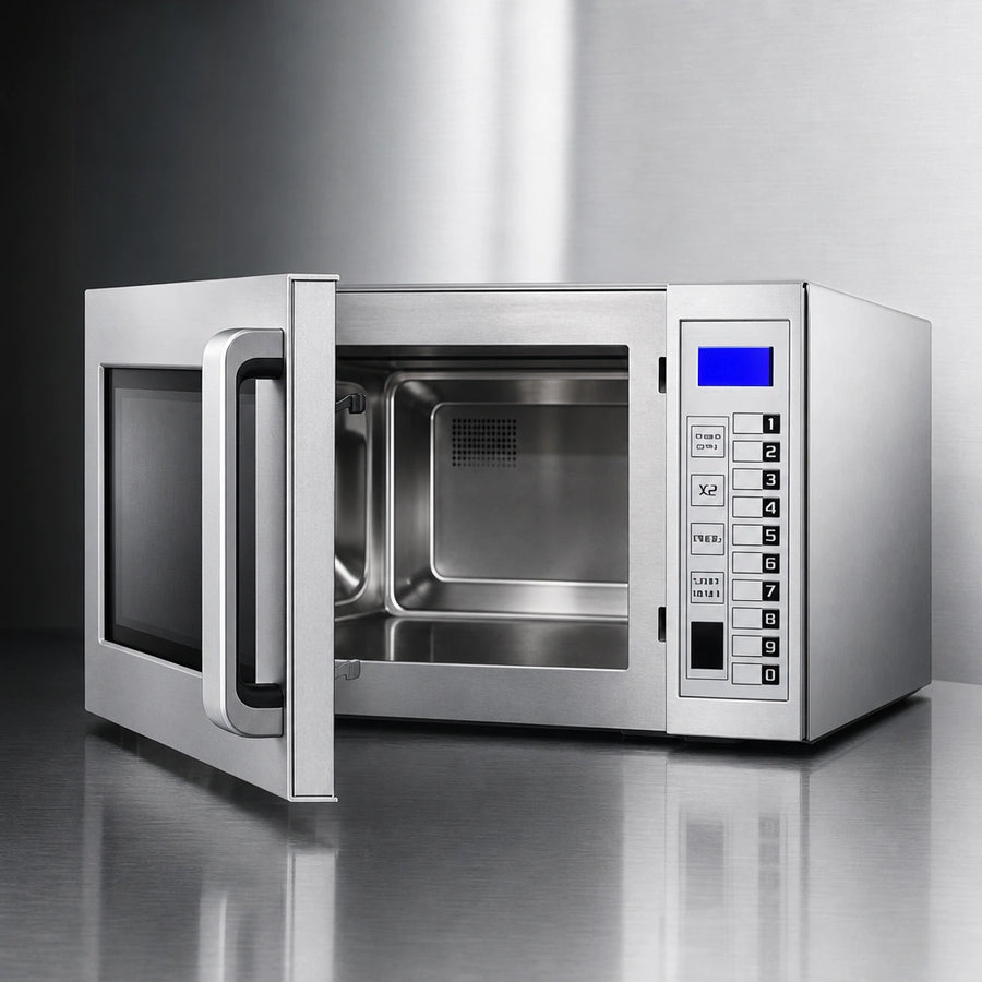 Brushed Stainless Steel Construction
