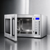 Thumbnail image #3 for Summit Commercial SCM1000SS 1000-Watt Countertop Microwave Oven, 0.9 Cu. Ft., Stainless Steel