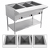 Thumbnail image #3 for BevLes Electric Dry Heat Steam Table with 3 Open Wells, 44 Inch Wide