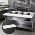 Thumbnail image #3 for Eagle Group 79-Inch Thermoplastic Cutting Board Replacement for HT5 5-Well Hot Food Table