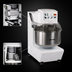 Thumbnail image #3 for Globe 175 lb. Two-Speed Spiral Floor Dough Mixer with Stainless Steel Bowl