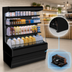 Thumbnail image #4 for Howard-McCray Ovation Series 51-Inch Black Self-Contained Dairy Open Merchandiser with LED Lighting