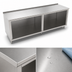 Thumbnail image #3 for John Boos Open-Front Modular Base Work Table with 14-Gauge Stainless Steel Top, 132 x 24 Inches