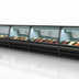 Thumbnail image #3 for Howard-McCray 40E Series Self-Contained Curved Glass Fish & Poultry Service Case, 51.5