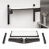 Thumbnail image #3 for Cambro Camshelving Elevation 14 x 30-Inch Solid Wall Shelving Shelf Kit with 15-Inch Uprights, Brushed Graphite
