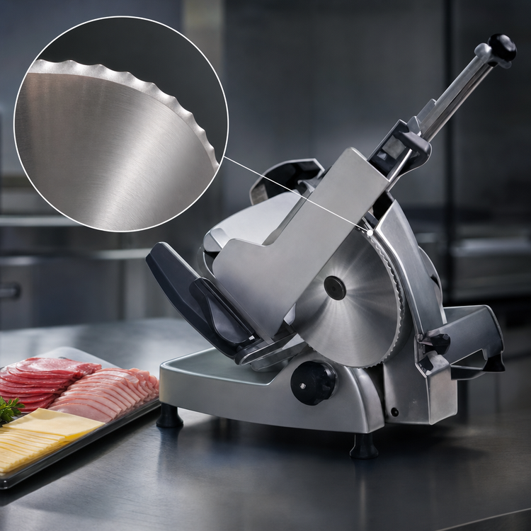 Product image #3 for Hobart HS8N-HV50C Manual Heavy-Duty Meat Slicer with 13-Inch CleanCut Knife