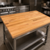 Thumbnail image #3 for John Boos Appalachian Blended Edge Grain Red Oak Island Countertop, 84 x 38 x 1-1/2 Inch, Penetrating Oil Finish
