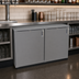 Thumbnail image #3 for Glastender Low Profile 48-Inch Two-Section Non-Refrigerated Back Bar Dry Storage Cabinet