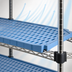 Thumbnail image #3 for Eagle Group QuadPlus 60 x 24 Inch Louvered Blue Polymer Shelf Mat with Wire QuadTruss Frame