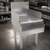 Thumbnail image #3 for Glastender Freestanding Recessed Drainboard with Perforated Shelf, 18