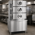 Thumbnail image #3 for Crown GC-3 Three Compartment Full-Size Gas Pressure Steamer with Cabinet Base