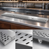 Thumbnail image #3 for Top Shelf 42-Inch Stainless Steel Drink Rail Drainer