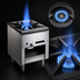Thumbnail image #3 for American Range Single Jet Burner Gas Stock Pot Burner with Cabinet Storage, Stainless Steel