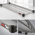 Thumbnail image #3 for Eagle Valu-Master Quad-Adjust 72 Inch x 18 Inch Wire Shelf, 600 lb. Capacity, Pewter Gray Epoxy Finish