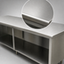 Thumbnail image #3 for Advance Tabco Special Value Series 108-Inch W x 30-Inch D Economy Open Base Work Table, Flat Top, 16 Gauge 304 Stainless Steel