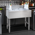 Thumbnail image #3 for Advance Tabco Underbar Basics 36-Inch Stainless Steel Cocktail Unit with 12-Inch Deep Ice Bin
