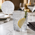 Thumbnail image #3 for American Metalcraft Lilli 14 oz Clear Tritan Double Old Fashioned Drinking Glass