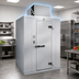 Thumbnail image #3 for Kolpak Polar-Pak 8' x 8' Indoor Floorless Walk-In Cooler with Top-Mounted Self-Contained Refrigeration