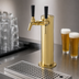Thumbnail image #3 for Perlick 2-Faucet Air-Cooled Brass Draft Beer Tower