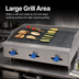 Thumbnail image #3 for Comstock-Castle Castle Series 48-Inch Countertop Gas Char-Broiler with Manual Controls and Cast Iron Grates