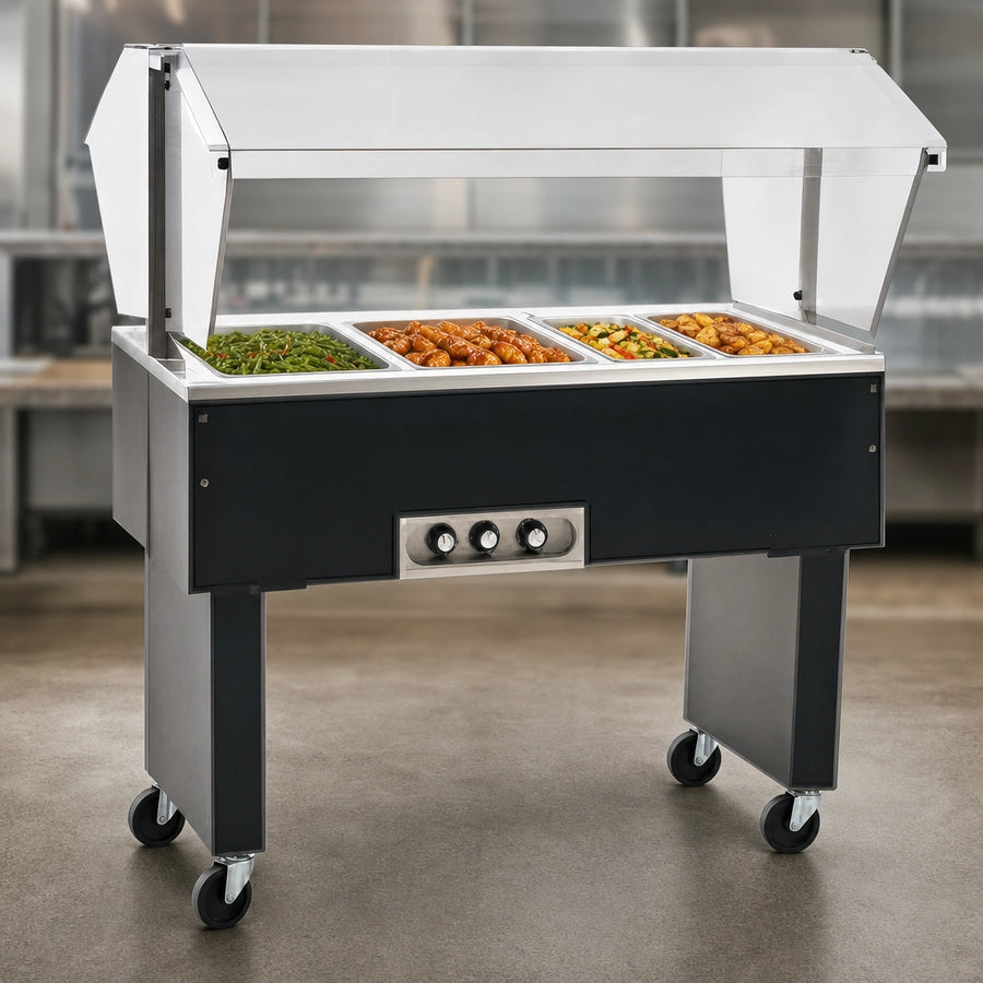 Four Hot Food Wells