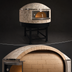 Thumbnail image #3 for Univex Stone Hearth Round Gas Pizza Dome Oven, 11 x 12-Inch Pizzas, 55-1/8-Inch Cooking Chamber