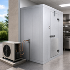 Thumbnail image #3 for Kolpak Kold-Front KF7-1208-CR Indoor Walk-In Cooler, Remote Refrigeration, 12' x 8' Nominal, With Floor
