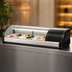 Thumbnail image #3 for Everest Refrigeration Countertop Refrigerated Sushi Display Case, 47-1/4 Inch, Curved Glass, Right-Mounted Self-Contained Refrigeration