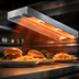 Thumbnail image #3 for Eagle RedHots 24-Inch Single High-Watt Rod-Type Unlighted Strip Heat Lamp with Remote, 208V