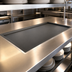 Thumbnail image #3 for Hatco Glo-Ray Built-In Rectangular Heated Shelf with Recessed Top, 73-1/2-Inch x 31-1/2-Inch, Hardcoat Aluminum