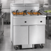 Thumbnail image #3 for Imperial Double Battery Electric Floor Fryer, 50 lb. Each, Computer Controls, Built-In Filter System