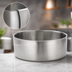 Thumbnail image #3 for American Metalcraft 16-Inch Satin Finish Double-Wall Stainless Steel Round Serving Bowl