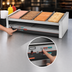 Thumbnail image #3 for Nemco 8250-SLT Digital Slanted Countertop Roller Grill with 50 Hot Dog Capacity and Chrome Rollers