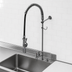 Thumbnail image #3 for EasyInstall Deck-Mount Workboard Pre-Rinse Add-On Faucet with 12-Inch Swing Nozzle and 44-Inch Hose